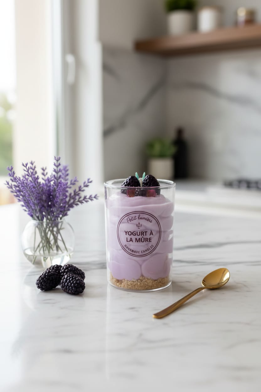 Yogurt à la Mûre